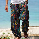 Printed Men’s Casual Pants