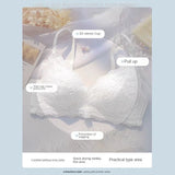 Women Ultra Thin Bra Set