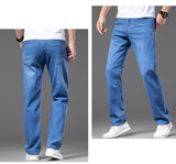 Men's Plus Size Straight Business Jeans
