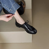 Women Leather Brogues – 2025