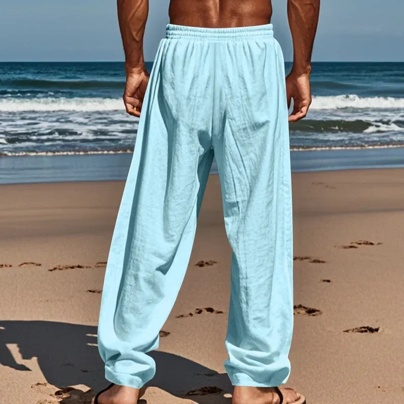 Men’s Elastic Waist Casual Pants