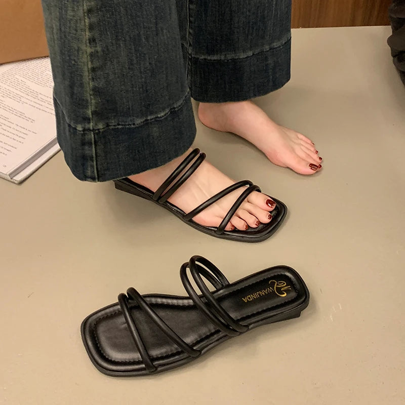 Women French Flip Flops