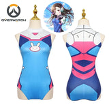 D.Va Sexy Anime Jumpsuit Cosplay Costume