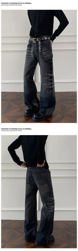 Men's Plus Size Slim Fit Bootcut Jeans