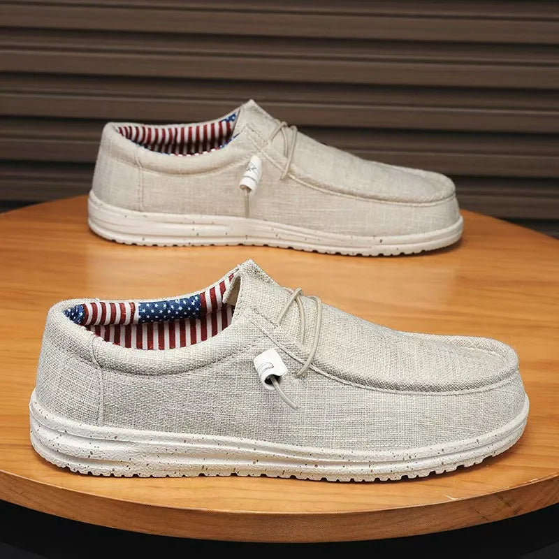 Men’s Canvas Slip-On Sneakers