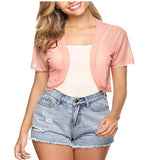 Summer Tulle Bolero Shrug Cropped Jacket