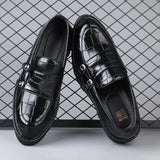 Men Platform Formal Leather Shoes