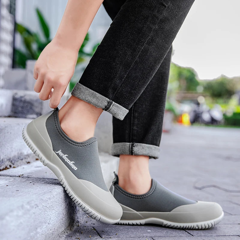 Men Lightweight Rain Boots