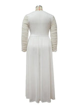 Women Mesh Lace Sleeve Pants Set