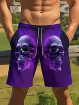 Men 3D Print Beach Shorts