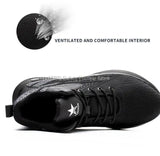 Men High Top Indestructible Safety Boots