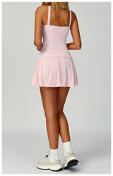 Women Tennis Skirt Sports Set