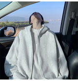 Plus Size Men’s Zip-Up Hoodie