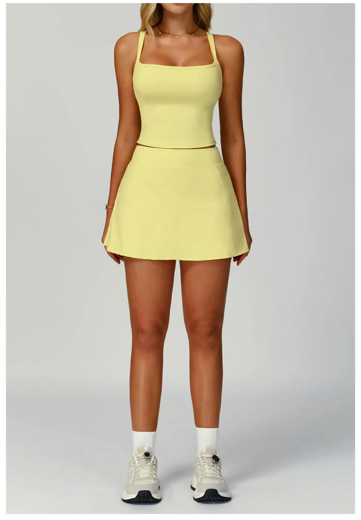 Women Tennis Skirt Sports Set