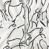 Women Art Print Wide Leg Jumpsuit