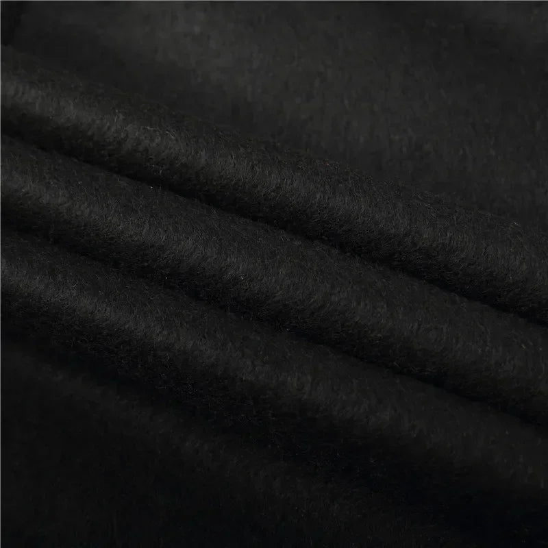 Men's Plus Size Graphic Hoodie – Black Long Sleeve