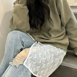 Women Vintage Lace Tulle Bandage Skirt