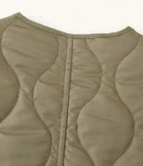 Women Quilted Padded Black Jacket