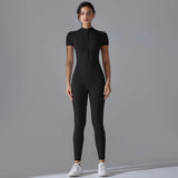 Women's Breathable Sports Yoga Bodysuit – Quick Dry Fitness Jumpsuit