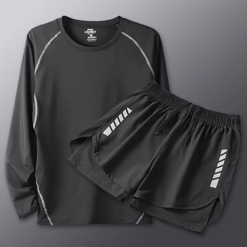 Men Swimwear Set Beach Surf Suit