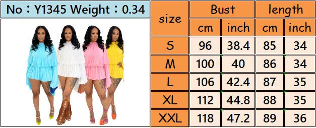 SculptEase™ – Ruched Flare Sleeve Bodycon Jumpsuit (Stretchy, Elegant & Curvy-Fit)