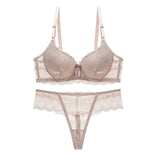 Women Floral Lace Garter Set