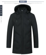 Men Thick Hooded Parka Jacket