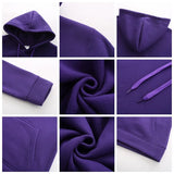 Men's Oversize Hoodie – Solid Black Pullover