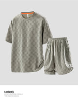 Men’s Plus Size Summer Tracksuit Set