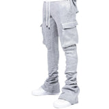 Men's Plus Size Stacked Cargo Pants – Fleece Streetwear