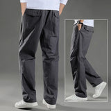 Men's Plus Size Cargo Pants – 6XL Summer Cotton