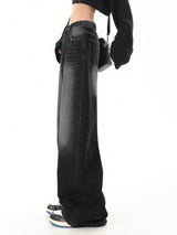 Women Vintage Teen Relaxed Jeans