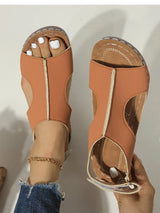 Low Platform Wedge Sandals – Summer 2025