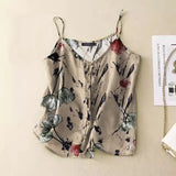 Women Button Loose Camisole