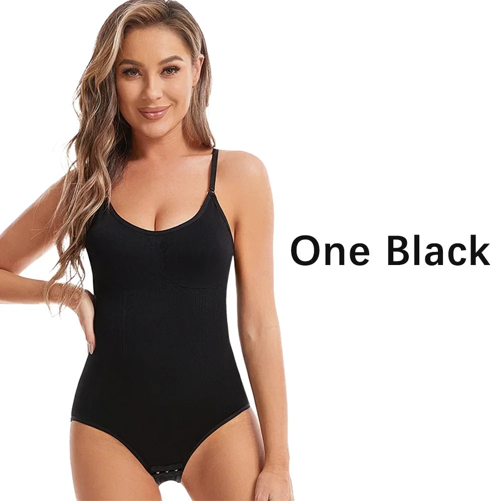 Women Open Crotch Slim Bodysuit