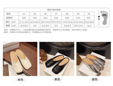 Women Mules Closed Toe Flat Slides