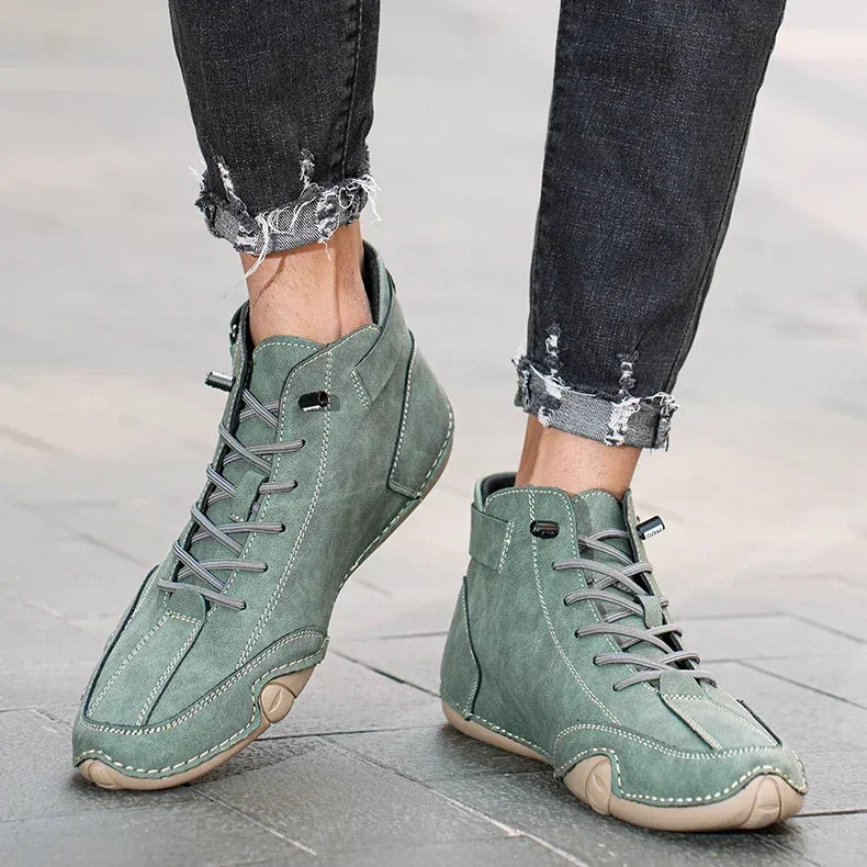 Men Casual Waterproof Hiking Boots