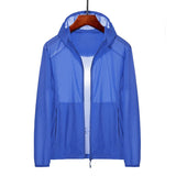 Men's Plus Size Summer Hooded Jacket