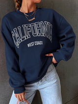 California Print Pullover