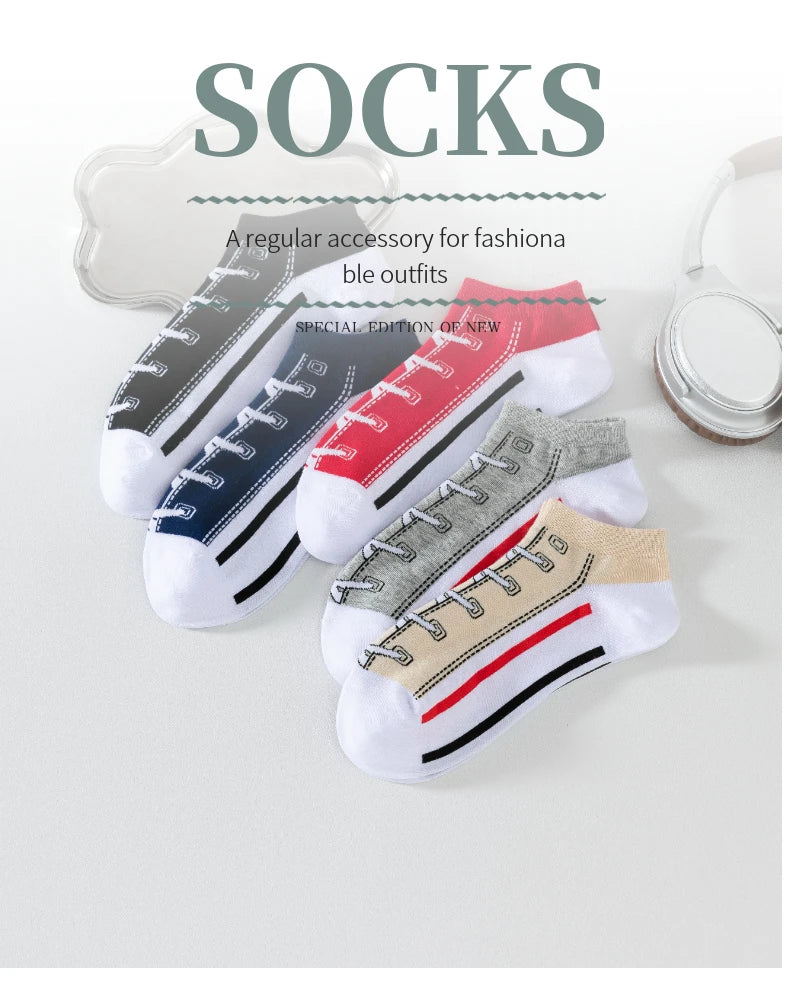 Men’s Sports Socks (5 Pairs)