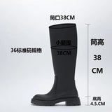 Women Punk Boots – 2025 Knee-High