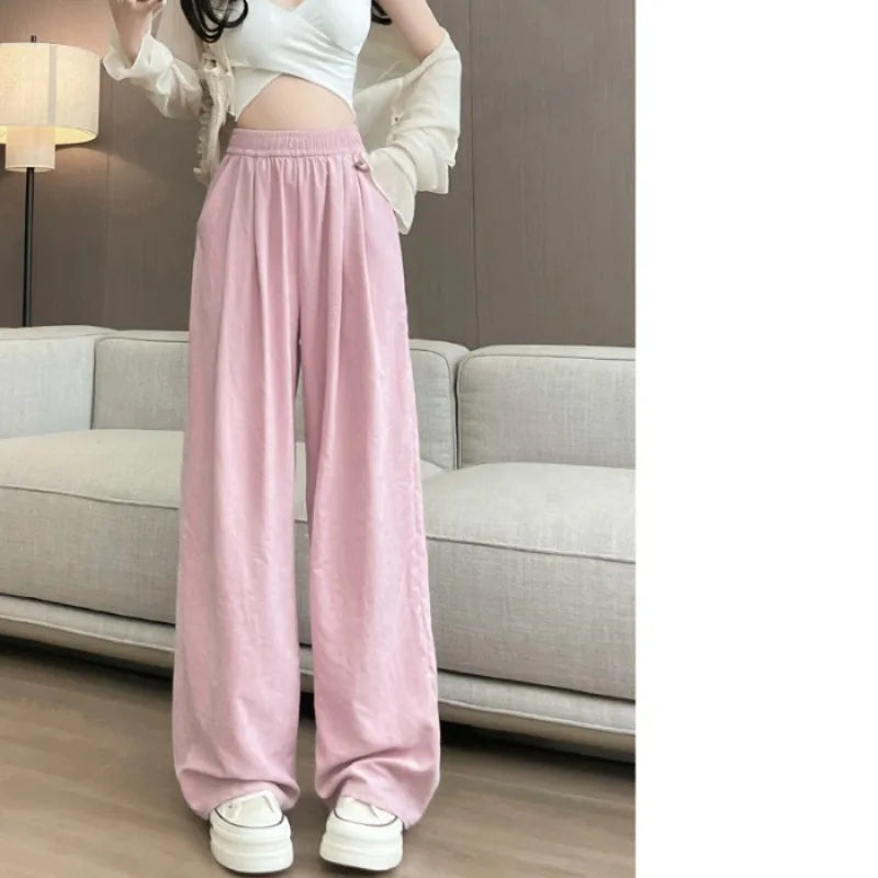 Women’s Oversized French Wide-Leg Pants
