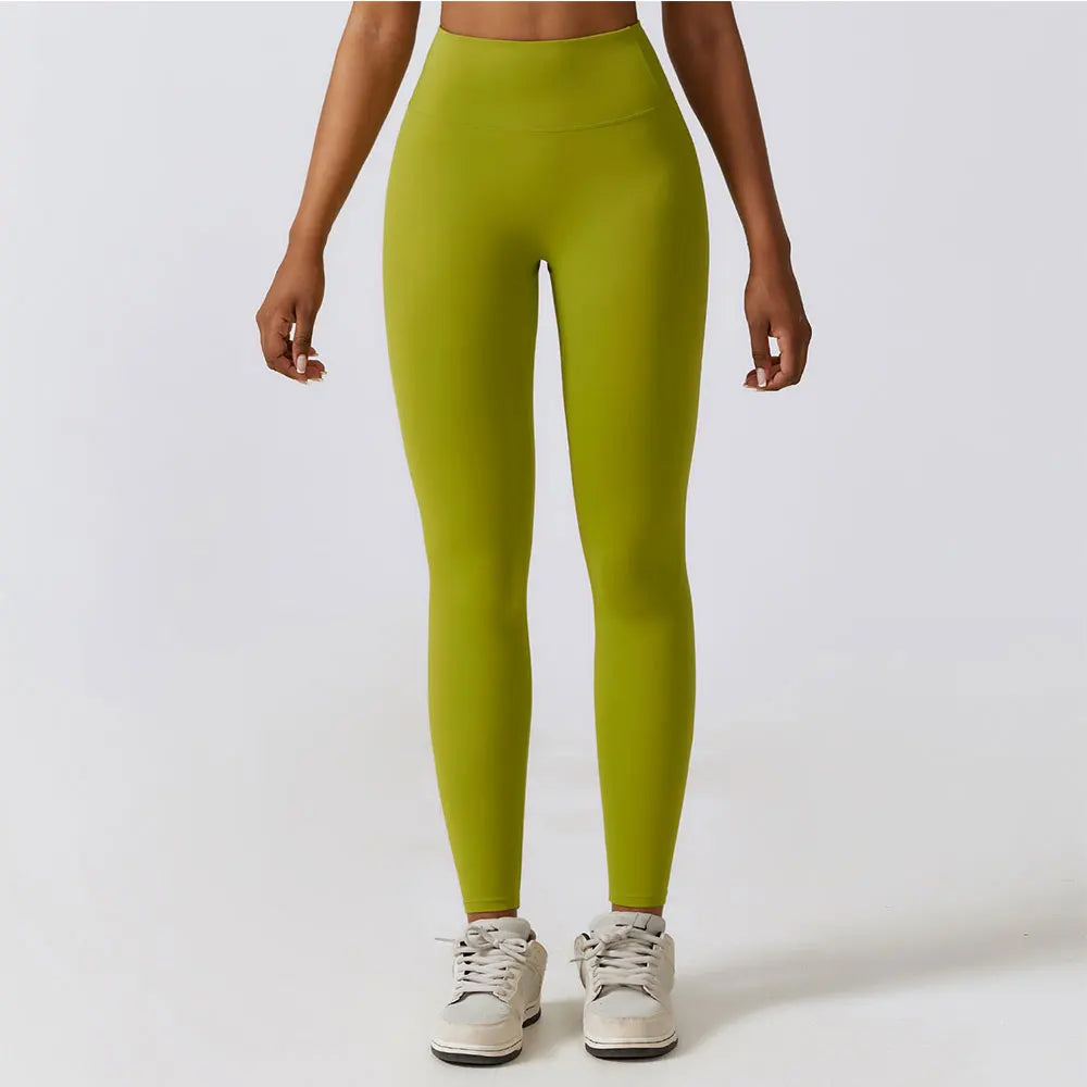 Summer Breathable Women's Yoga Leggings – High Waist Gym Workout Pants