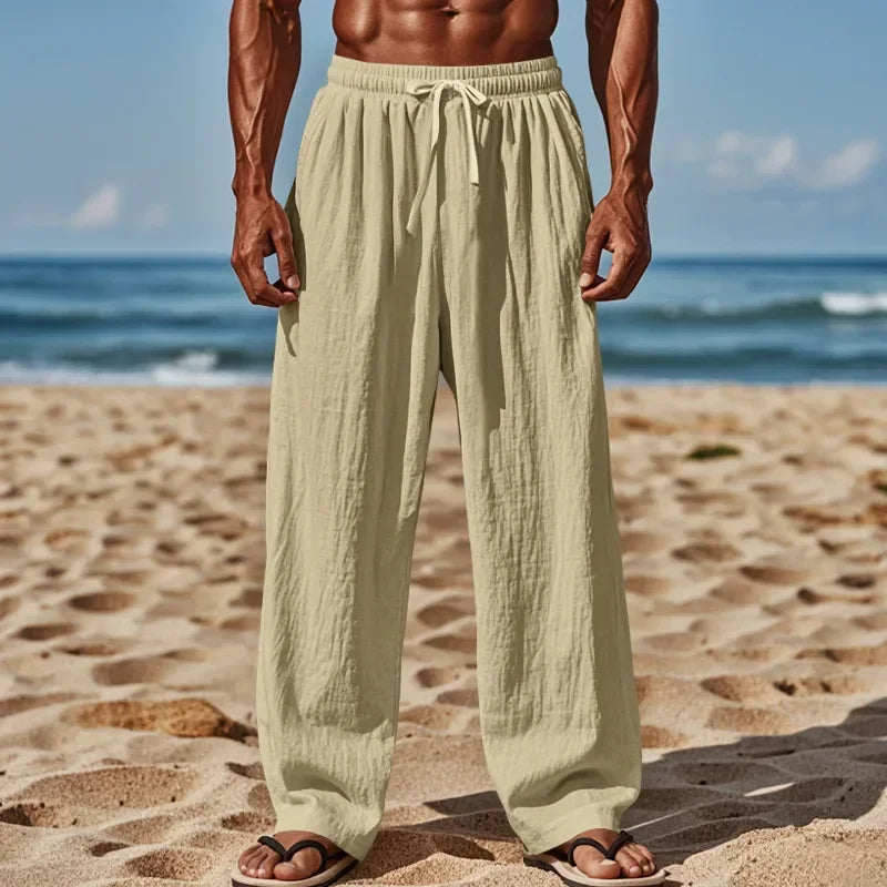Men’s Elastic Waist Casual Pants