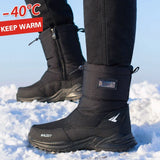 Women Waterproof Ankle Work Boots