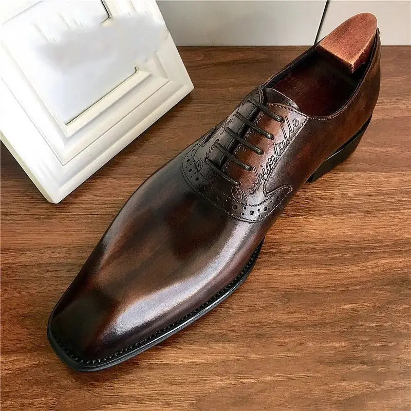 Men Formal Leather Oxford Shoes