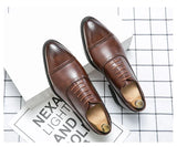 Men’s Red Sole Brogue Dress Shoes