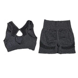 Women Yoga Vest & Shorts Set