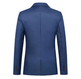 Men Slim Fit Single Button Blazer