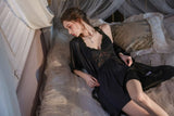 Women Lace Patchwork Sleepwear